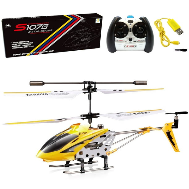 Syma S107G 3.5CH RC Helicopter Phantom Metal Mini Remote Control Helicopter GYRO